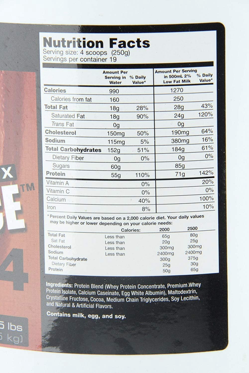 Ultimate Nutrition Muscle Juice 2544 Whey Protein Isolate-13.2 Pounds
