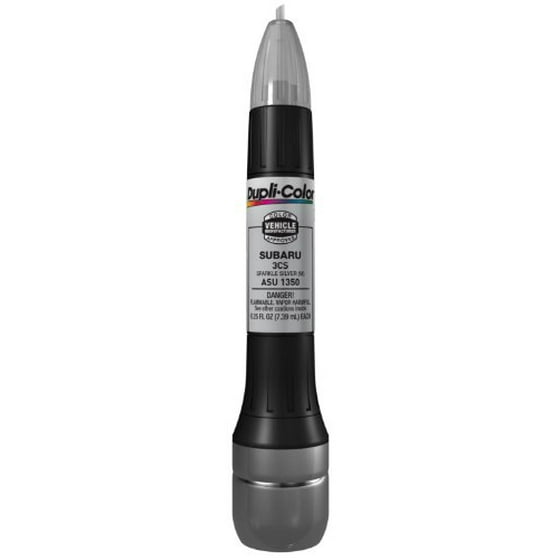 Duplicolor Asu1350 Metallic Sparkle Silver Subaru Exact Match Scratch Fix All In 1 Touch Up Paint 0 5 Oz