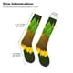 thumbnail image 2 of Fotbe Sunflower3 Calcetas Divertidas Estampadas para Hombre y Mujer, Calcetas de Algodón hasta la Rodilla para Caminar, Correr, Enfermería y Embarazo, 2 of 6