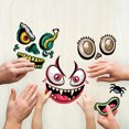 thumbnail image 4 of Matoen 10 Pieces of Mini Halloween Pumpkin Face Stickers,Mini Pumpkin Decorating Stickers for Kids Halloween Party Favors Party Supplies, 4 of 8