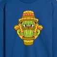 thumbnail image 3 of Instant Message - Cactus Sombrero - Men's Long Sleeve T-Shirt, 3 of 6