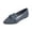 Blue, variant on Women's Slip On Walking Loafers, Stretch Knit Moccasins, Lightweight Office Daily Casual Flat Shoes Green