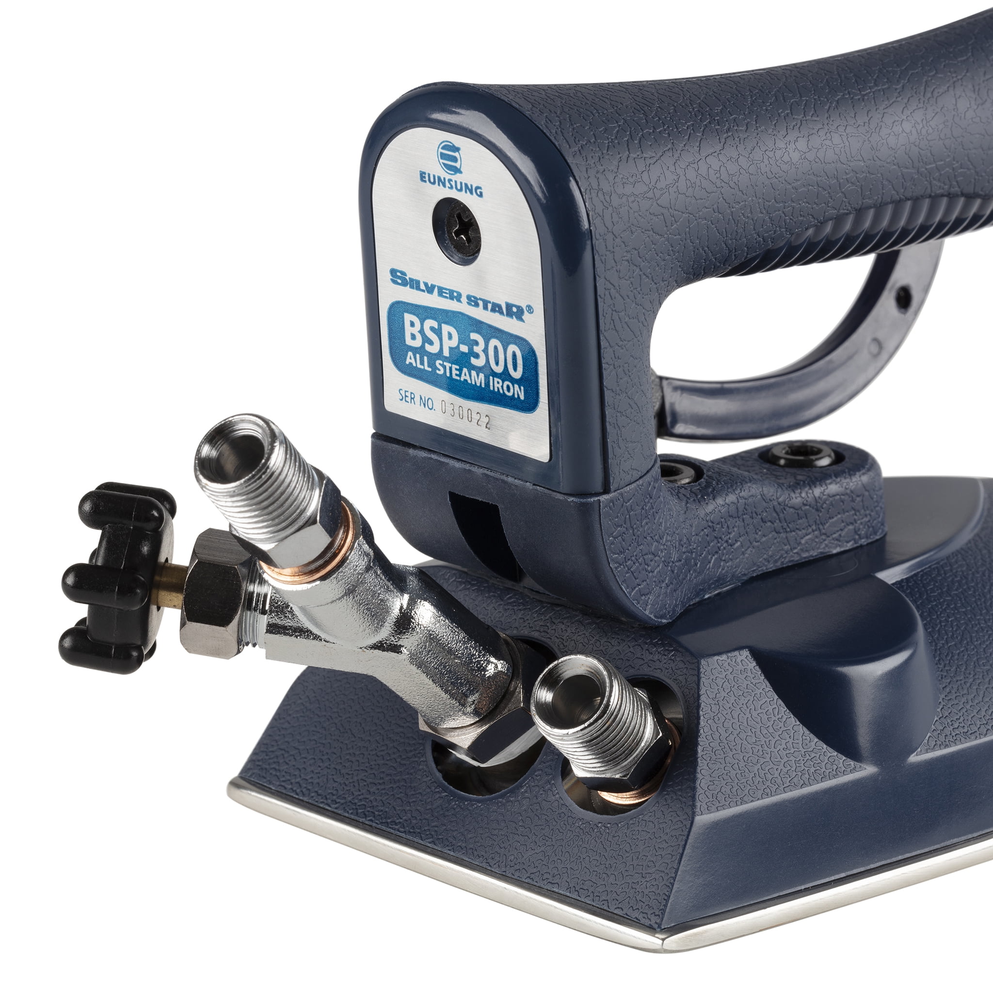 Silver Star BSP-300 Industrial Steam Iron – Professional Dry Cleaner & Tailor Iron for Boiler Systems