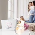 thumbnail image 2 of YWIYIUD Mother Daughter Son Resin Statue Table Centerpiece Decor Gifts for Women Mom SculptedHandPainted Figure Meaningful Gifts for Birthday Thanksgiving Mother's Day, 2 of 8