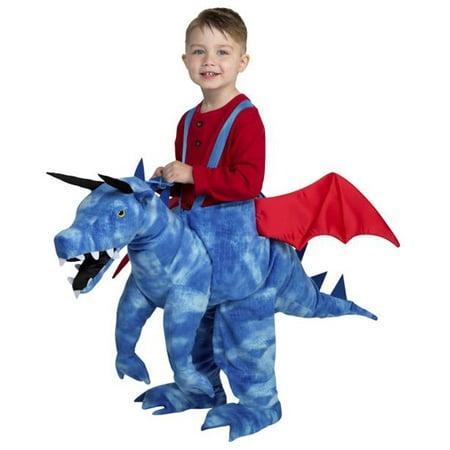 Dashing Dragon Ride On Boys Child Storybook Creature Halloween Costume Jumpsuit