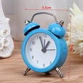 thumbnail image 6 of Mini Round Alarm Clock Desktop Table Bedside Clocks Kids Adults Travel Home Living Room Clock Decoration, 6 of 11