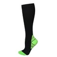thumbnail image 1 of  1pair Sports Compression Sock Nylon Sports Stocking Unisex (Gradient Nude S/M), 1 of 6