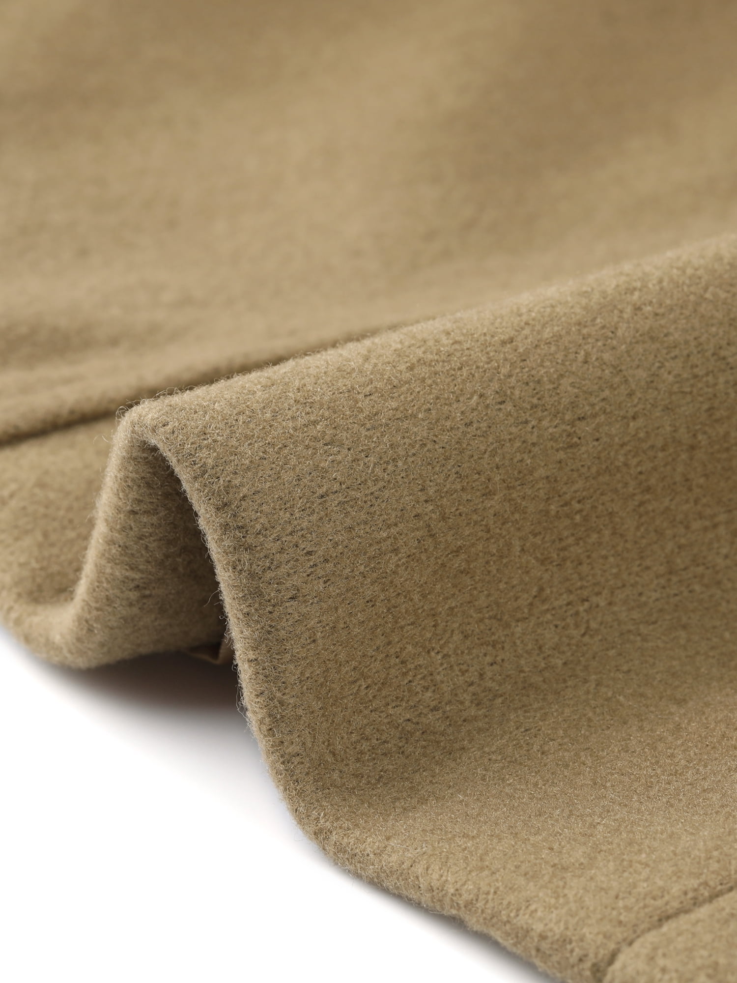 DARING DIVA Women's Double Breasted Long Sleeves Button Down Winter Peacoat M Coffee