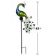 thumbnail image 2 of Luz LED for jardín alimentada por energía Solar, lámpara de decoración de jardín de hadas impermeable de pavo real for pabellón, patio, paisaje, luces de césped y jardín, 2 of 6