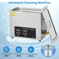 thumbnail image 3 of Aoile 6L Ultrasonic Cleaner with Heater & Timer, Professional Industrial Cleaning Machine for Carburetor Repairing Tools Parts Instrument, 3 of 7