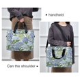 thumbnail image 6 of FORMRS 16" Laptop Bag Carrying Sleeve Case with Handle Travel Shoulder Briefcase, Vibrant Hydrangeas Pattern, 6 of 8