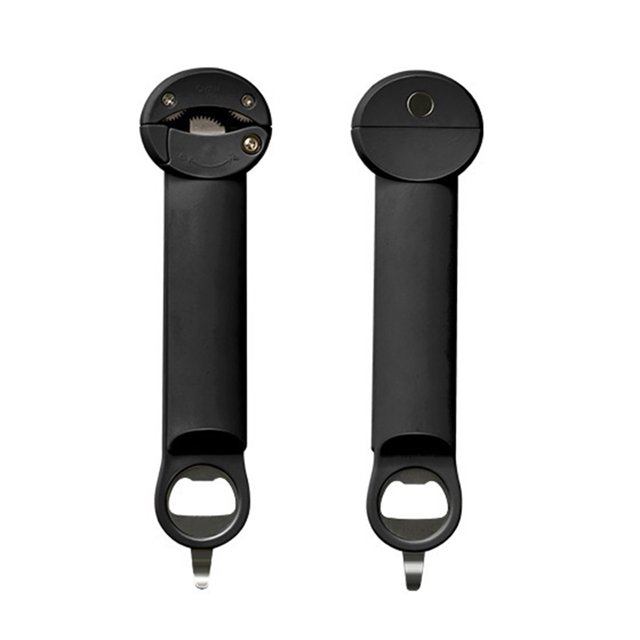 LCXmlly Ouvre-Boîte Magnétique 1 Pce/2 Pcs Ouvre-Bière Design Rétractable Calibre Réglable Antidérapant Robuste Multifonctionnel Économiseur d'Effort Aspiration Magnétique