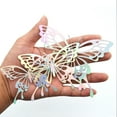 thumbnail image 3 of DPTALR 3D Flying Hollow Butterfly Home Decoration Festive Party Layout Cardboard Butterfly Wall Sticker, 3 of 9