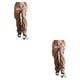 thumbnail image 3 of Jumpingount Otoño Mujer Pantalones Fiesta Senderismo Camping Niñas Estilo casual Jeans Damas Pierna ancha Pantalones cargo Ropa Marrón Marrón L 2piezas, 3 of 6