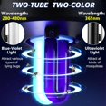 thumbnail image 2 of NEI 4 Pack 41050 7W Replacement Bulb, Upgraded 2 Color Mosquito & Insect Trap Bulb, Compatible with Dynatrap DT1050 DT1100 DT1250, 5000H Life, 360 Beam Angle, 2 of 9