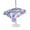 Blue, variant on Outdoor Tablecloth with Umbrella Hole for Patio/Picnic/Party/Camping, Purple Onion Flowers Waterproof Table Cloth Rectangle Table Cover Washable, Spring Floral Dandelion Botanical (60"x 102")