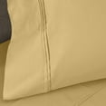 thumbnail image 5 of Superior 1200 Thread Count Egyptian Cotton Solid Pillowcase, Standard, Gold, 5 of 5