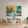 thumbnail image 3 of Cuadro Decorativo Canvas Revolution Cruce Elefantes 90x60, 3 of 4