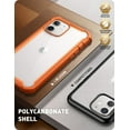 thumbnail image 4 of i-Blason Ares Series iPhone 12 Case/iPhone 12 Pro Case 6.1 inch (2020 Release), Dual Layer Rugged Clear Bumper Case for iPhone 12/iPhone 12 Pro with Built-in Screen Protector (Orange), 4 of 10