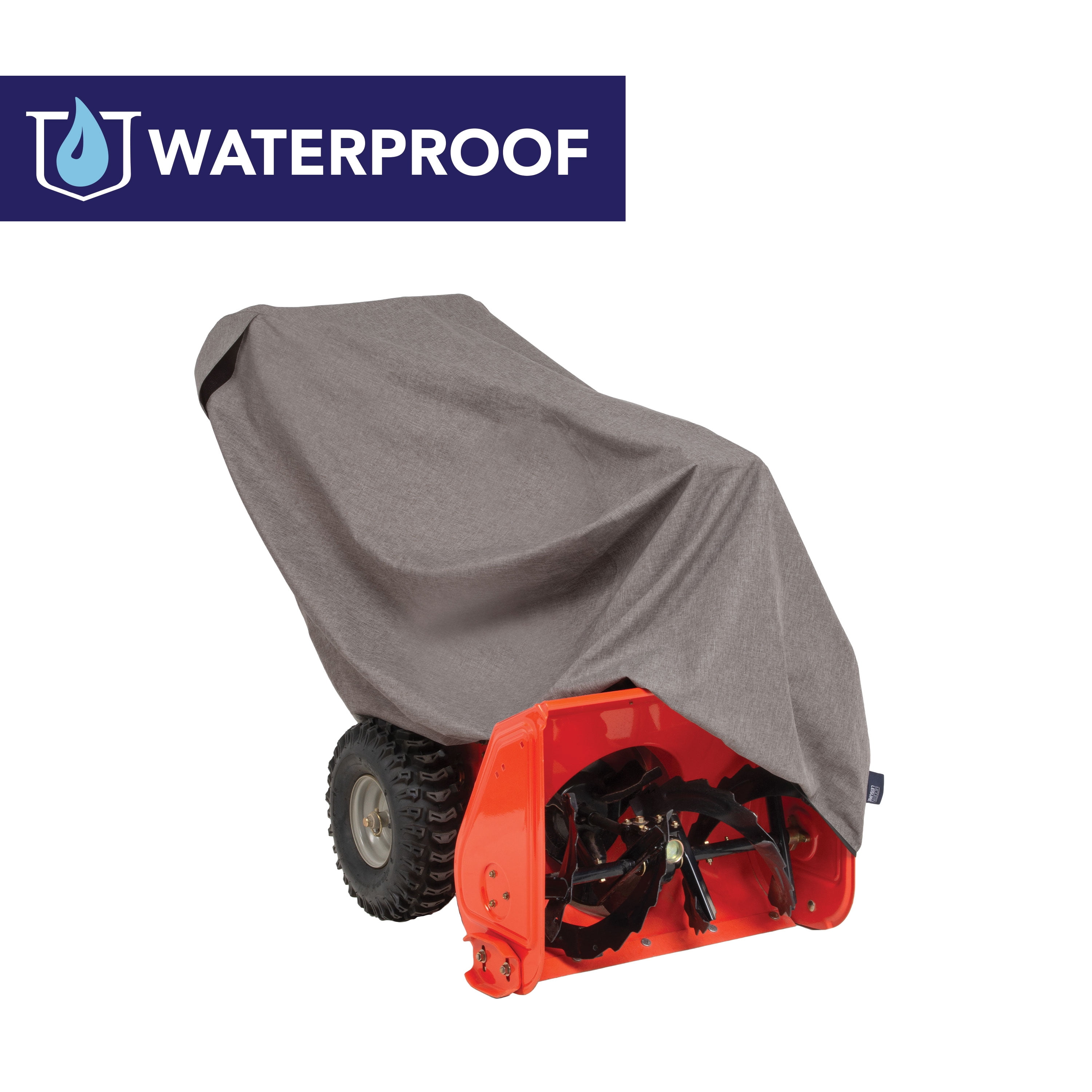 Modern Leisure Garrison Waterproof 2-Stage Snow Blower Cover, 47"L x 31"W x 37"H, Gray