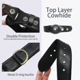 thumbnail image 4 of Collar para perro Airtag, soporte ajustable para collar de perro de piel de vaca natural, compatible con Airtag, compatible con perros y gatos pequeños, medianos y grandes, 4 of 5