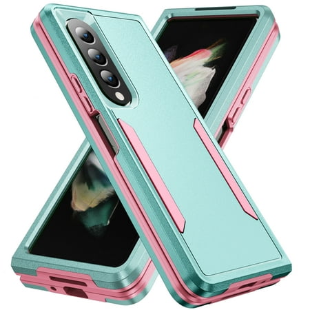 Full Body Protective Phone Case for Samsung Galaxy Z Fold 4 5G, Heavy Duty Folding Shockproof Z Fold 4 Case Cover [Dual Layer][Hard PC Back] 2022 Released