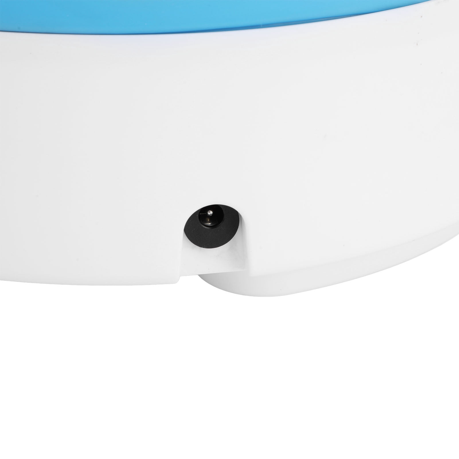 Suodoka Portable Foldable Washing Machine Small Laundry Washer For Underwear Trousers Socks Blue Folded Height 4.33 inches / 11 cm Unfolded 12.6 inches / 32 cm Easy Storage Top Load Design