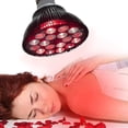thumbnail image 3 of Red Light Therapy 18 Leds Red Light Therapy Bulb Infrared Light Therapy Lamp Device, 3 of 5