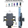 thumbnail image 6 of Car Vent Phone Mount, Hands-Free Universal Extension Clip Air Phone Holder Car Fit for All Phones iPhone Samsung, 6 of 6