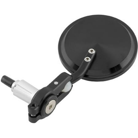 - BikeMaster DC Folding Bar End Mirror, Black
