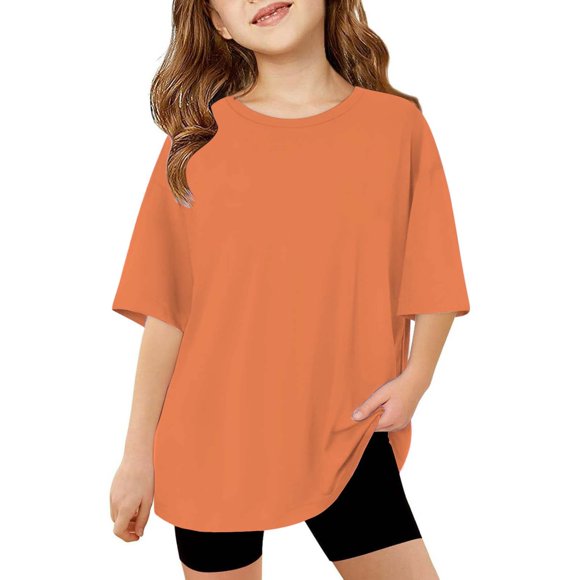 HIPYLO Baby Tees Y2k Girls Dance Tops Easter T Shirts for Kids Girls Soccer Shirt Vest for Teens Clothes Size 3t Girls Clothes Big Girls
