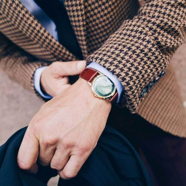 Timex Marlin 34mm Hand Wind Todd Snyder Exclusive Gold Green