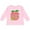 AD-Pink, variant on Apple School is Cool Girls Long Sleeve Toddler T-Shirt