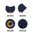 thumbnail image 4 of XCHQRTI Sunflower Shirts for Womens Plus Size Short Sleeves T-Shirt Graphic Oversized Flower Tops, 4 of 7