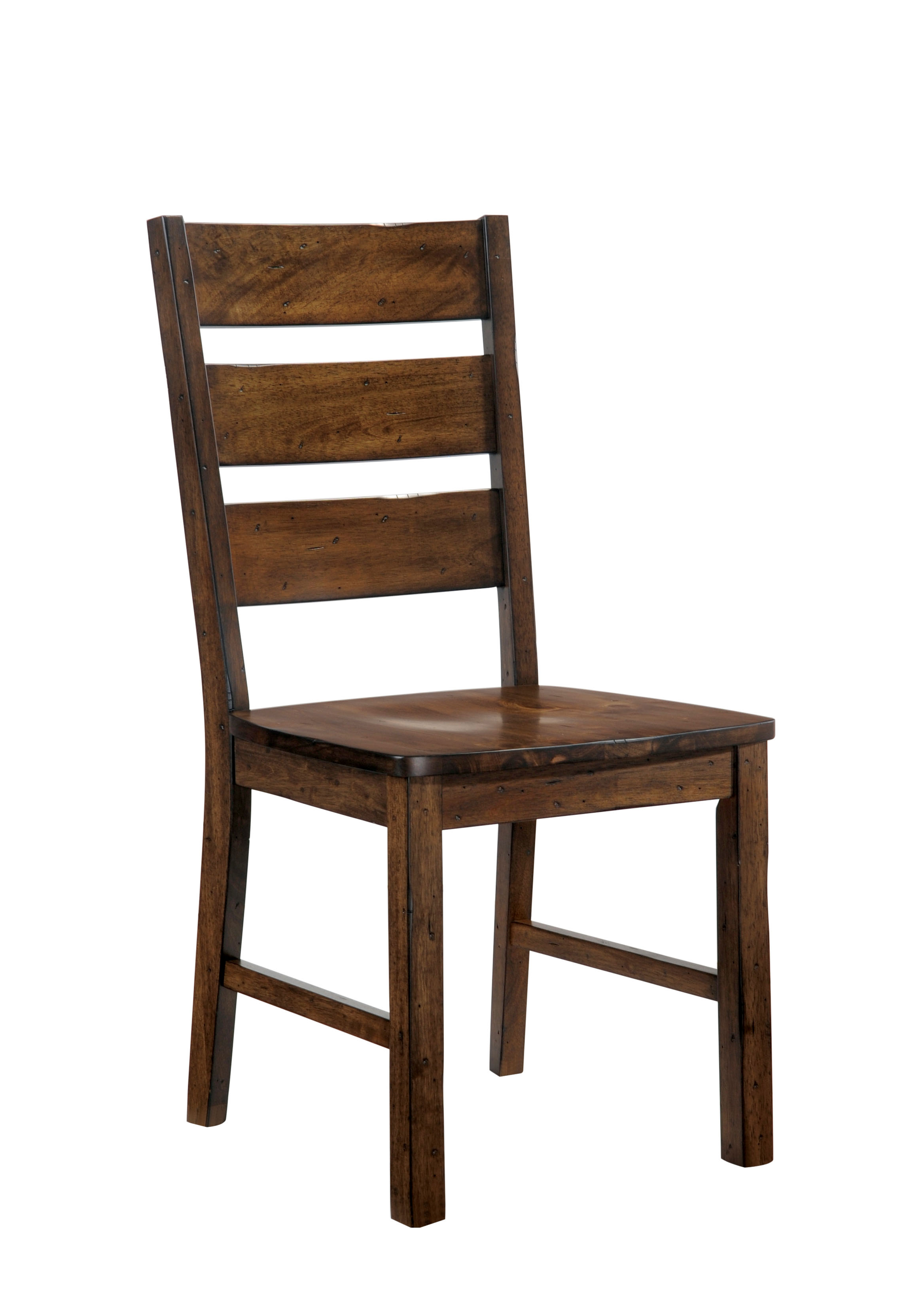 Furniture of America Jared 5 Piece Rustic Dining Table Set, Walnut Finish