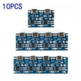 thumbnail image 1 of 10Pcs Micro Usb Charger Module 5V 1A Lithium Battery Charging Board High Quality, 1 of 8