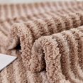 thumbnail image 4 of Solid Sherpa Anti-Slip Sofa Cover with PU Decor Label - Universal Furniture Slipcover for Living Room Couch & Seat Protection, 4 of 5