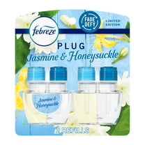 Febreze Plug In Air Freshener Scented Oil Refill, Jasmine, 2ct
