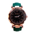 thumbnail image 1 of Reloj de cuarzo para mujer, relojes para mujer, reloj de cuarzo informal de moda para mujer, reloj con esfera brillante y correa de cuero., 1 of 2