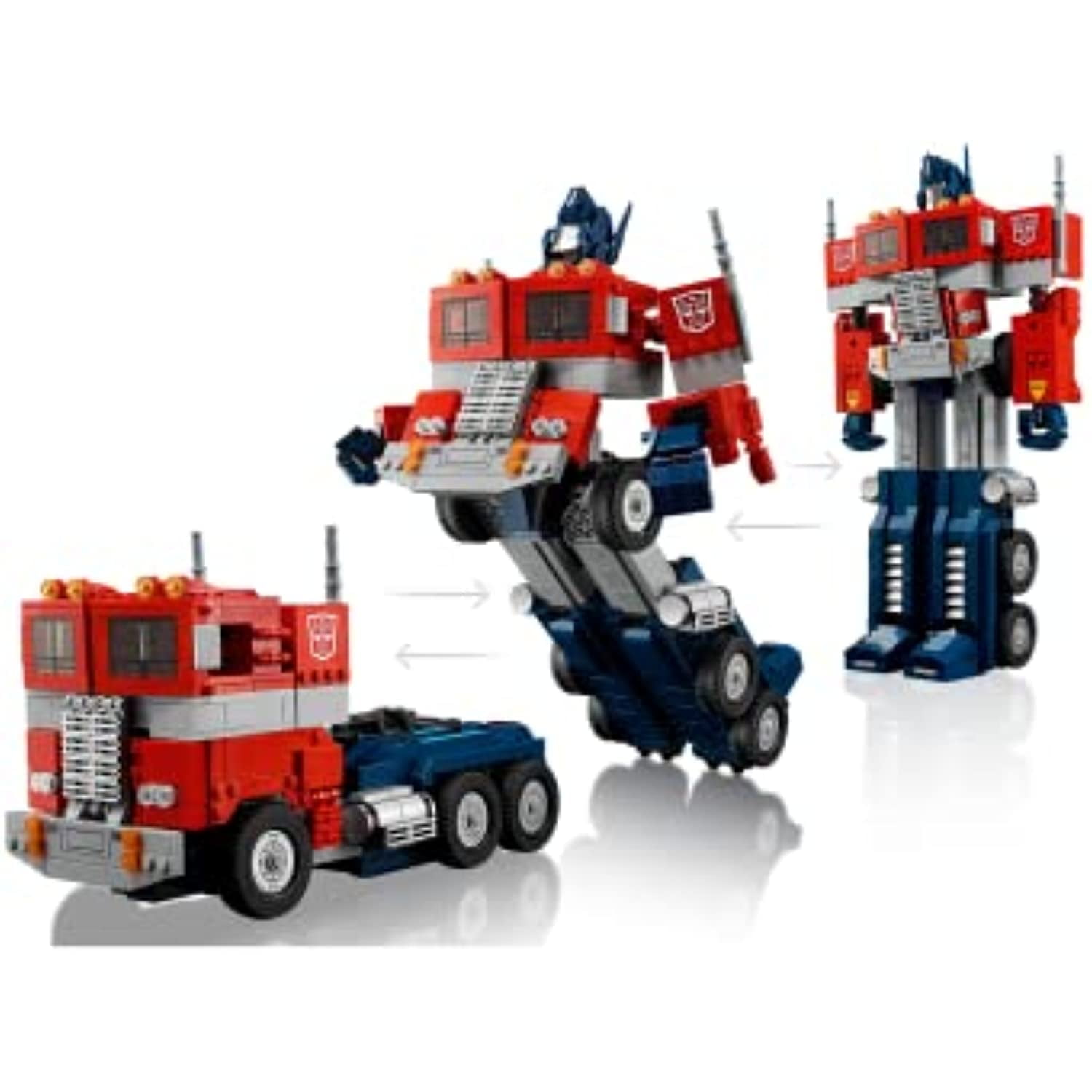 LEGO Transformers Optimus Prime 10302 Creative Building Kit for Adults; Collectible Build-and-Display Model(1,508 Pieces)