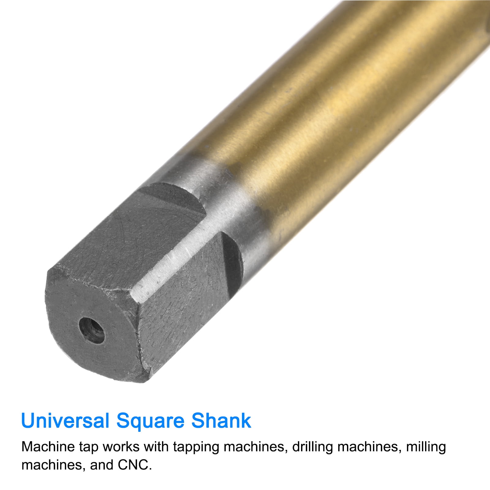 Uxcell M18 x 1.5 Titanium Coated M35 High Speed Steel