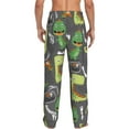 thumbnail image 3 of Disketp Cartoon Dinosaurs Men'S Pajama Pants - Ultra Soft Fleece Sleep And Lounge Pants (Size: S-Xxl), 3 of 9