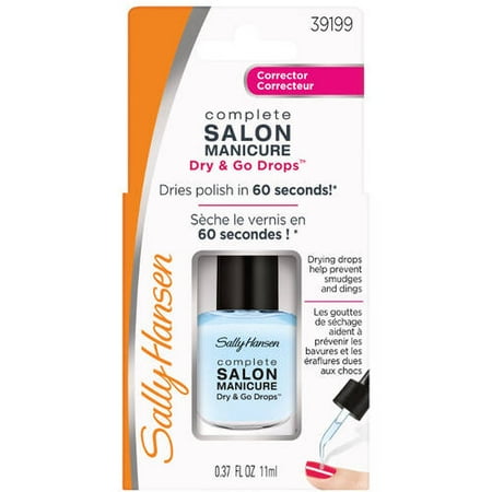 Sally Hansen Salon Manicure Dry & Go Drops Corrector 39199, 0.37 FL OZ