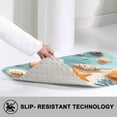 thumbnail image 2 of 1pc Seashells on Beach Absorbent Non-Slip Bathroom Thickened Flannel Rug Decor,Soft,Quick Drying,Suitable For Indoor/outdoor Use,Bathrooms,Bedrooms,Kitchens,Terrace,Laundry Rooms,16"x24", 2 of 7