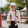 thumbnail image 3 of Xoenoiee Axolotl Witch Hat Pumpkin Candy Print Fleece Full Zip Hoodies with Long Sleeve Pullover Sweatshirts Hoodie Jacket Kids Activewear Coat Jumper Soft Casual Sport Tunic Tops Outerwear, L, 3 of 7