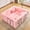 Pink 4Seat, variant on LUCKHAO Modern Foam Teddy Fabric Convertible and Oversized Sleeper Sofa Bed Loveseat with 2 Pillows, Green