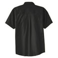 thumbnail image 6 of Yellow Rooster Men's Short Sleeve Easy Care Shirt Black/Light Stone XS, 6 of 6