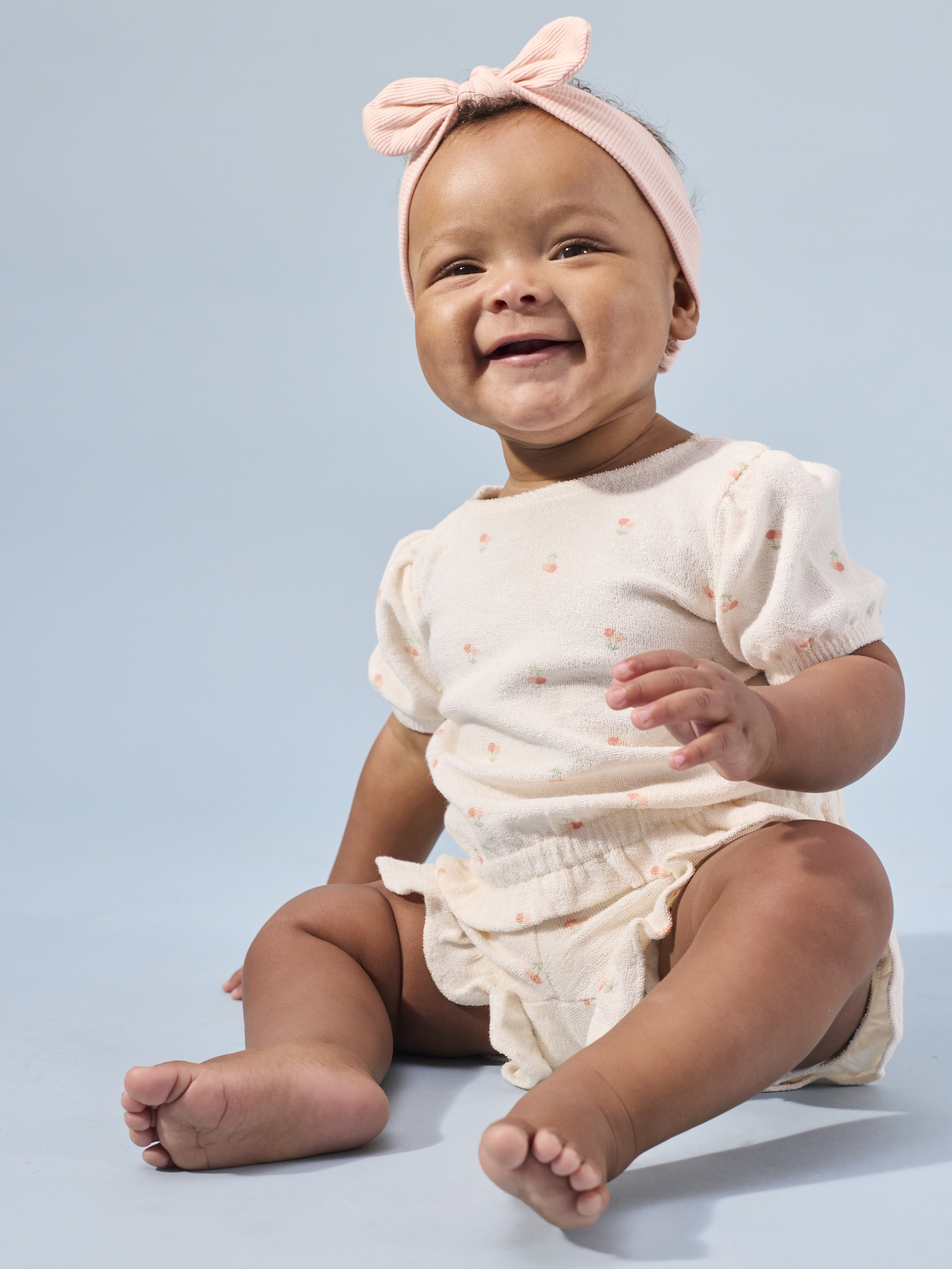 Little Star Organic Infant Girls 6PC Bundle Set, Sizes NB-24M