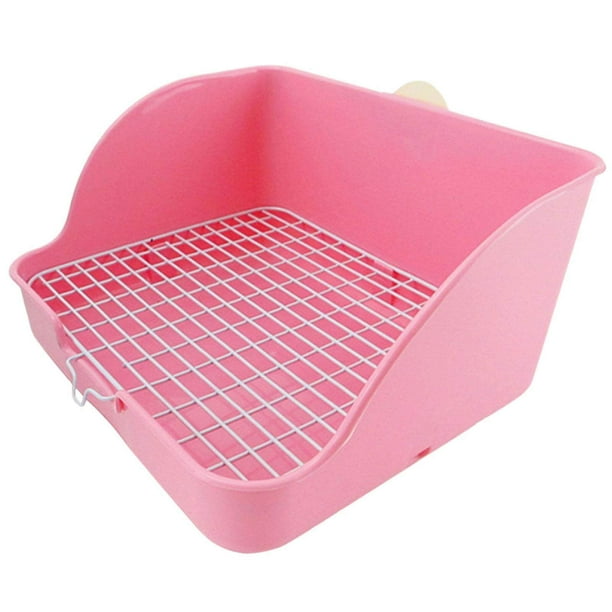 Rabbit Litter Box Hamster Guinea Pig Pet Toilet Ferret Hedgehog