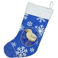 thumbnail image 2 of Carolines Treasures SB3152-CS 11 x 8 In. Baby Chick Winter Snowflakes Holiday Christmas Stocking, 2 of 2